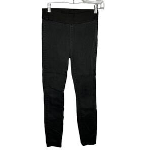 Agolde‎ Black Pull On Elastic Waist Jeggings